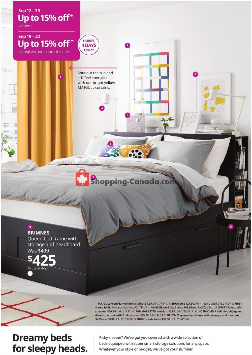Ikea flyer from Thursday September 12, 2019 to Monday September 30, 2019 - page 2