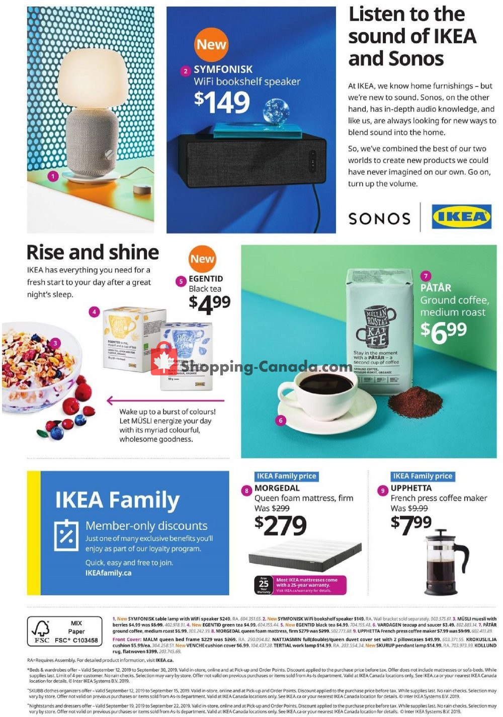 Ikea flyer from Thursday September 12, 2019 to Monday September 30, 2019 - page 8