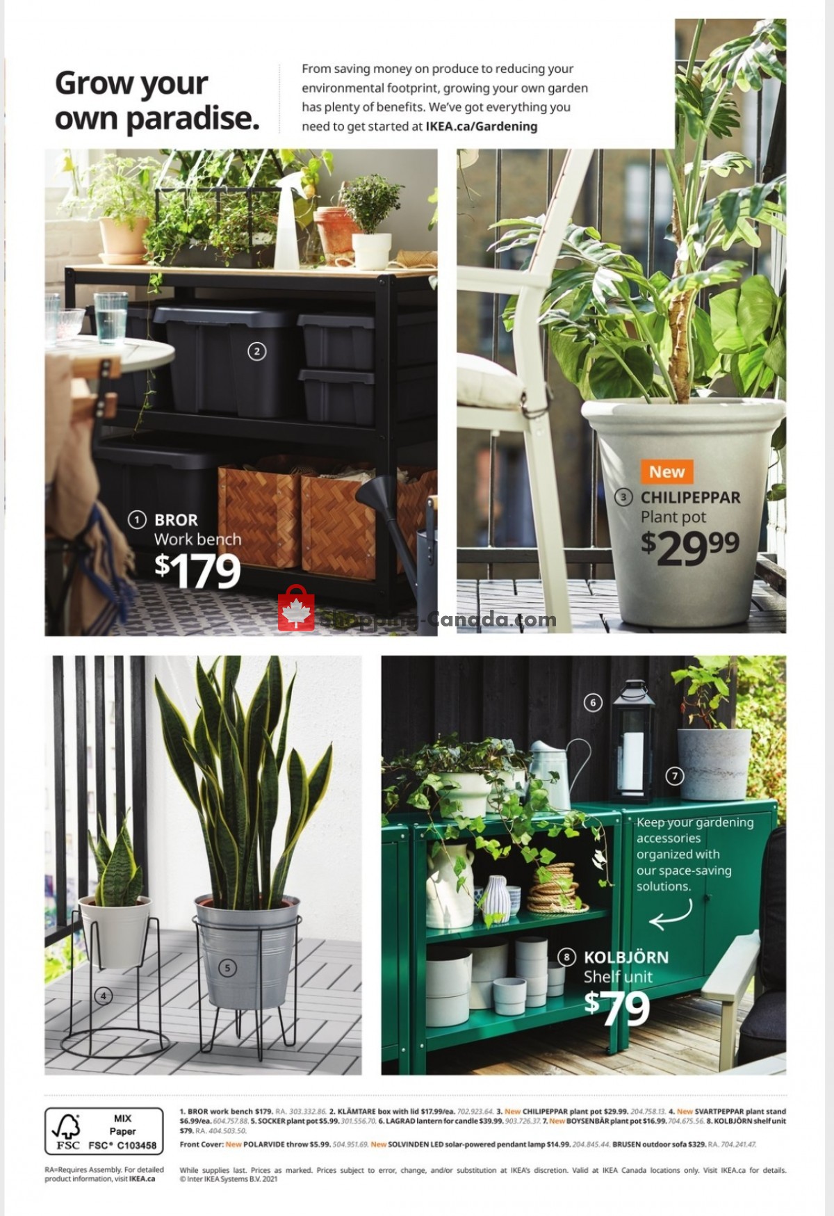 Ikea flyer from Thursday May 20, 2021 to Wednesday June 16, 2021 - page 7