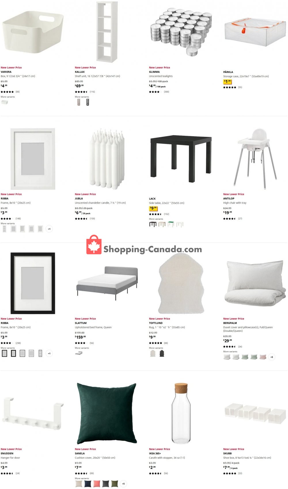 Ikea flyer from Tuesday January 19, 2021 to Monday January 25, 2021 - page 1