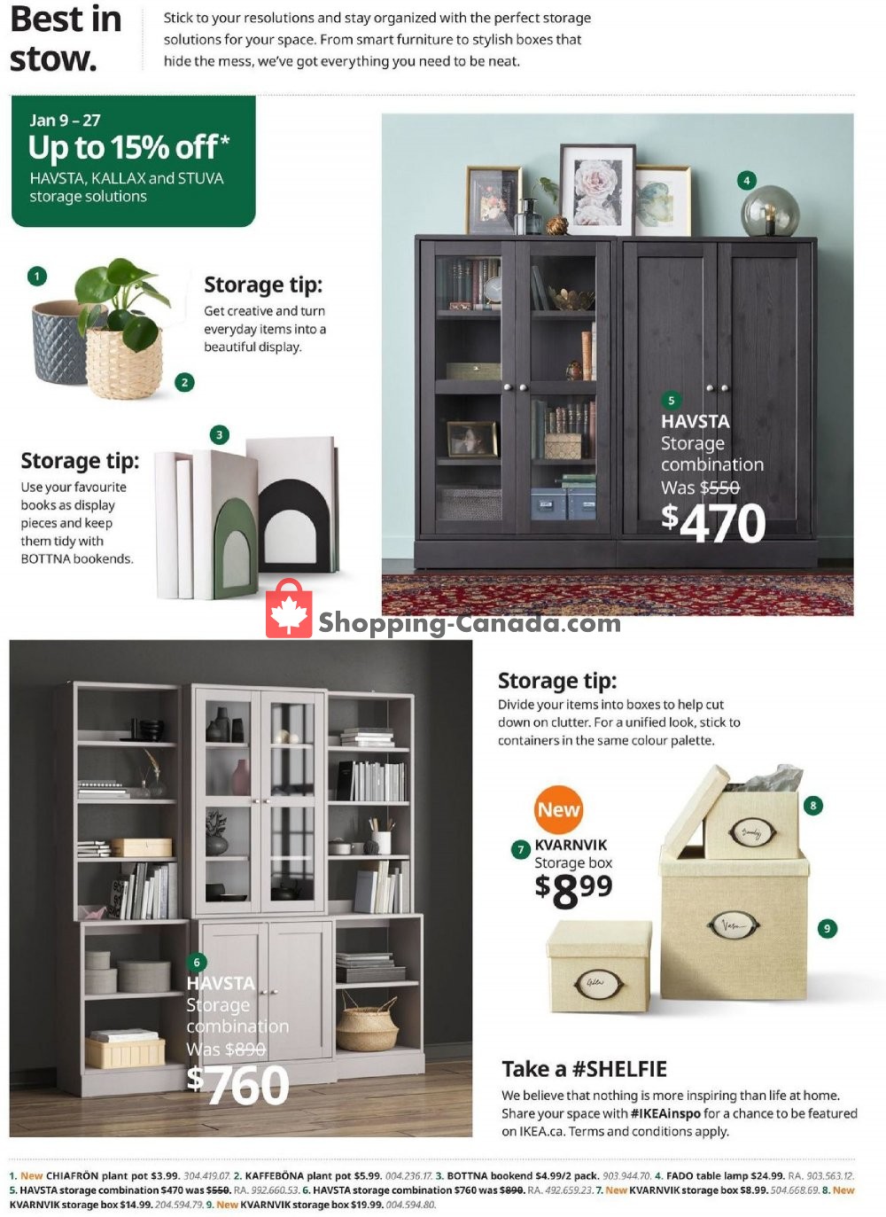 Ikea flyer from Thursday January 9, 2020 to Monday January 27, 2020 - page 4