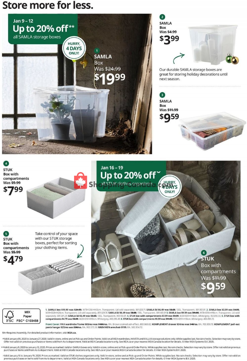 Ikea flyer from Thursday January 9, 2020 to Monday January 27, 2020 - page 8
