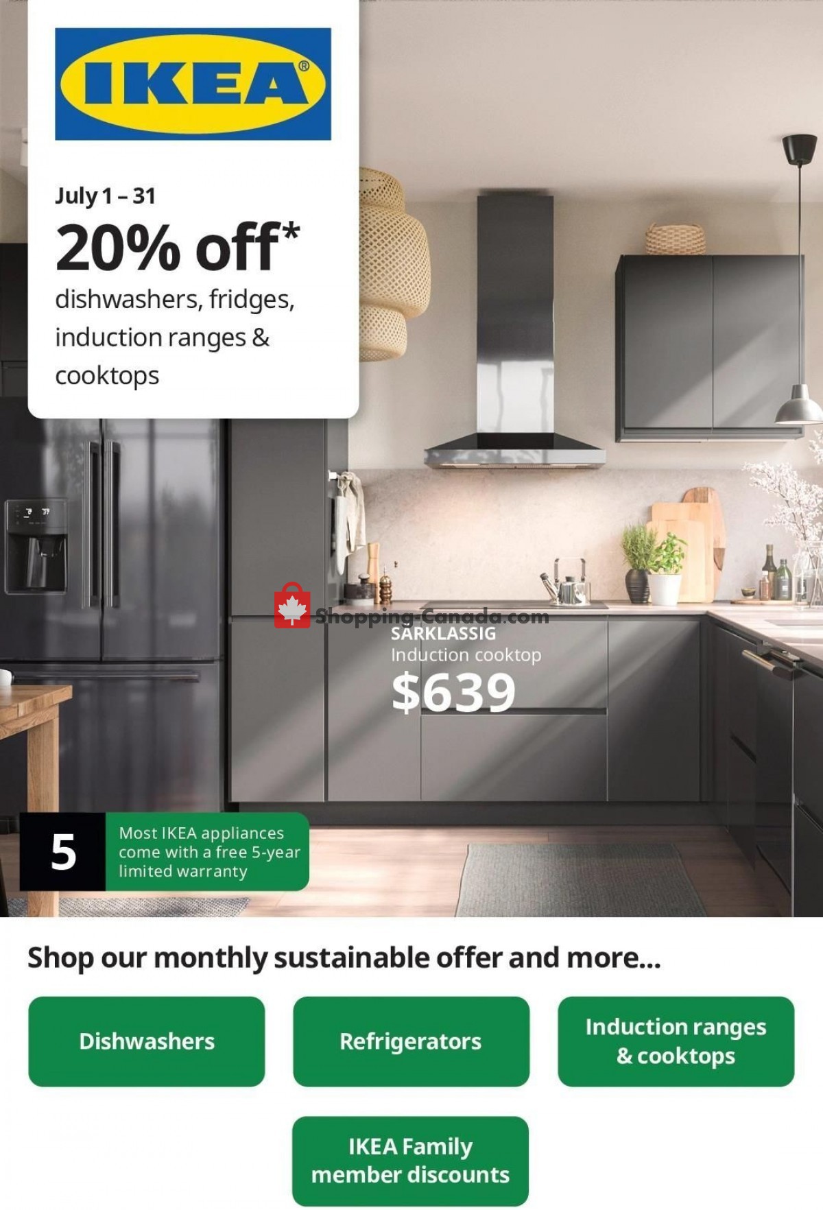 Ikea Canada, flyer (Special Offer) July 1 July 31, 2021 Shopping Canada