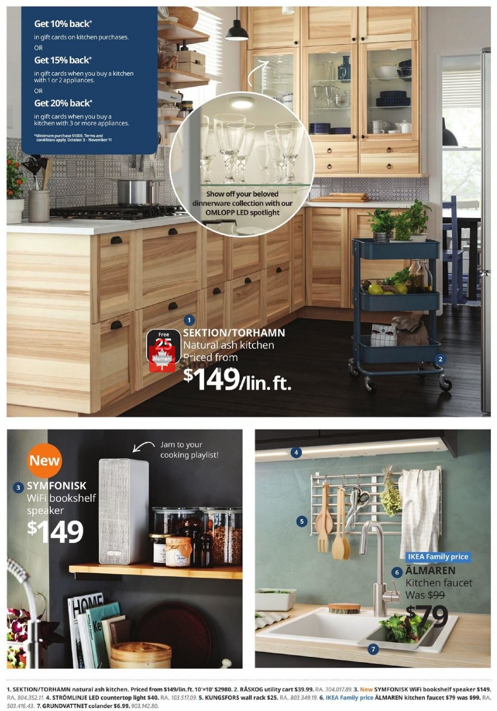 Ikea flyer from Thursday October 3, 2019 to Monday November 11, 2019 - page 4