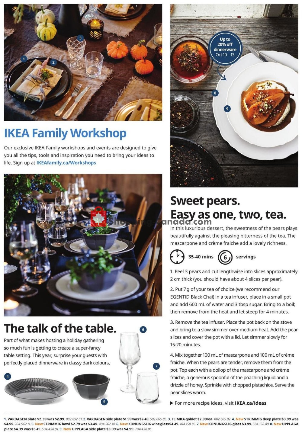 Ikea flyer from Thursday October 3, 2019 to Monday November 11, 2019 - page 6