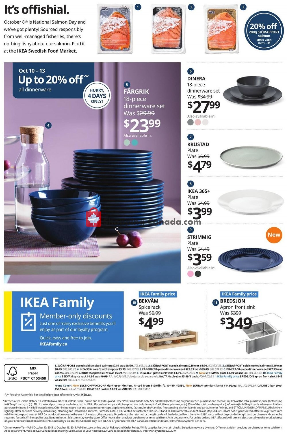 Ikea flyer from Thursday October 3, 2019 to Monday November 11, 2019 - page 8