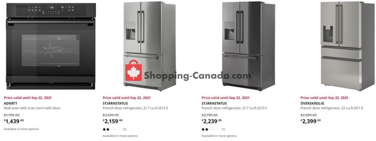 Ikea flyer from Thursday September 9, 2021 to Wednesday September 15, 2021 - page 3
