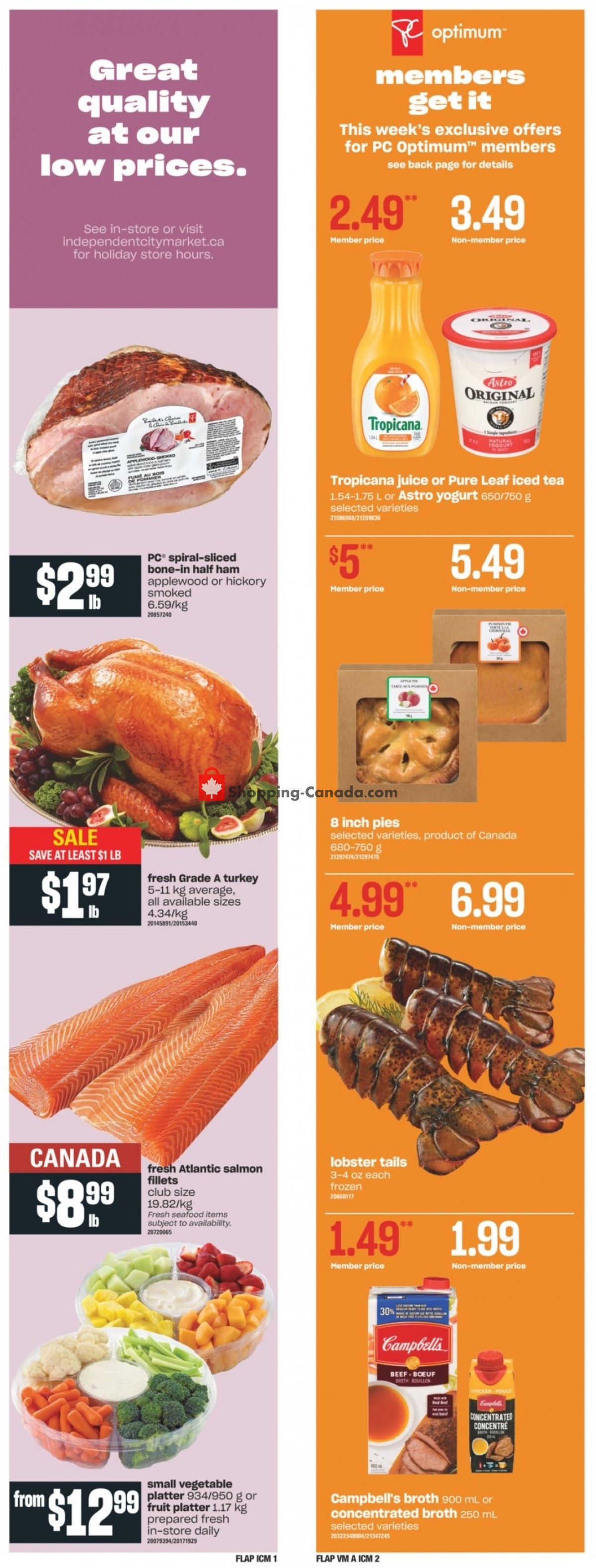 Independent City Market flyer from Thursday April 1, 2021 to Wednesday April 7, 2021 - page 1
