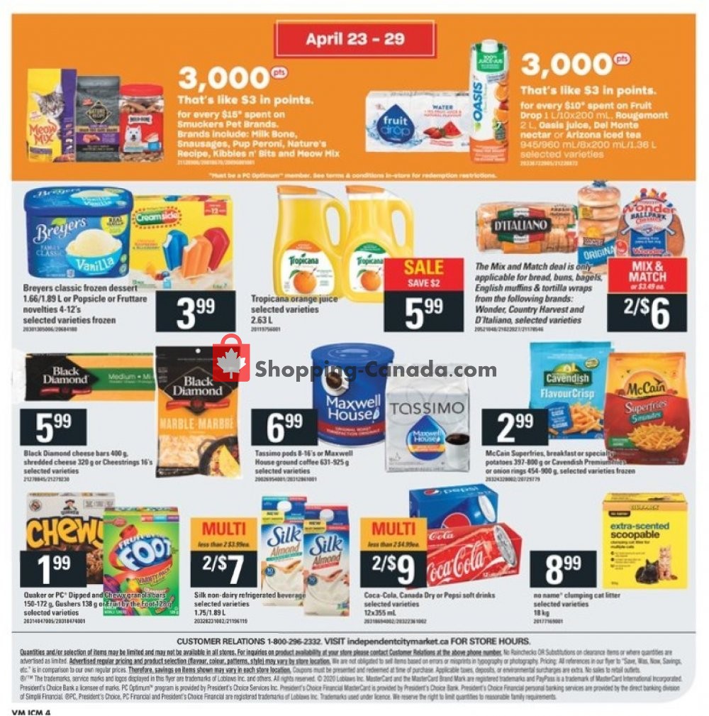 Independent City Market flyer from Thursday April 23, 2020 to Wednesday April 29, 2020 - page 2