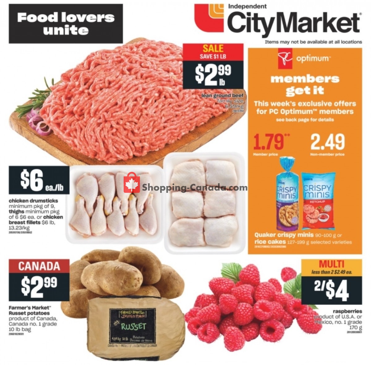 Independent City Market flyer from Thursday April 29, 2021 to Wednesday May 5, 2021 - page 1