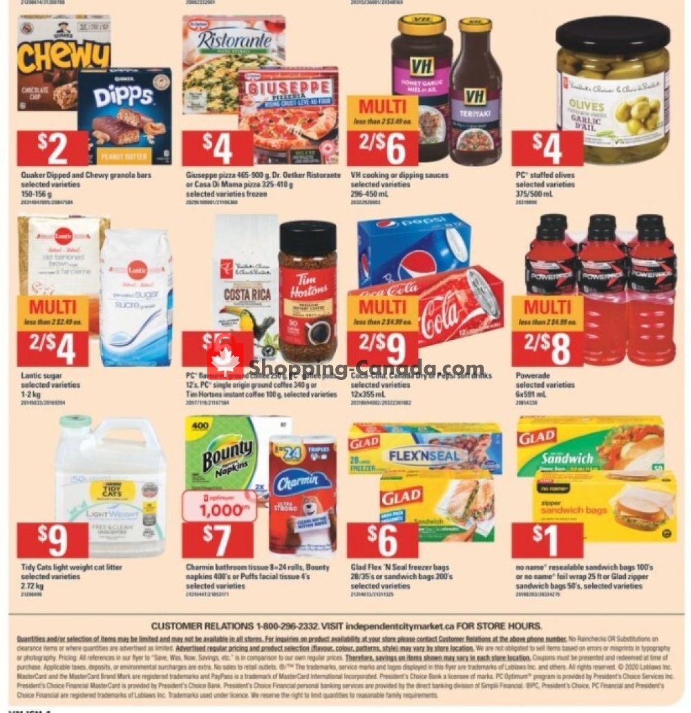 Independent City Market flyer from Thursday October 15, 2020 to Wednesday October 21, 2020 - page 4