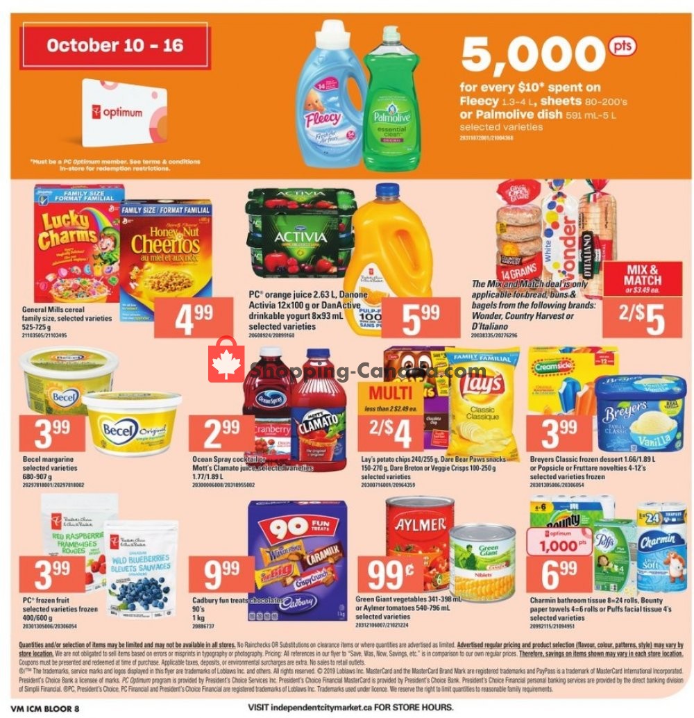 Independent City Market flyer from Thursday October 10, 2019 to Wednesday October 16, 2019 - page 8