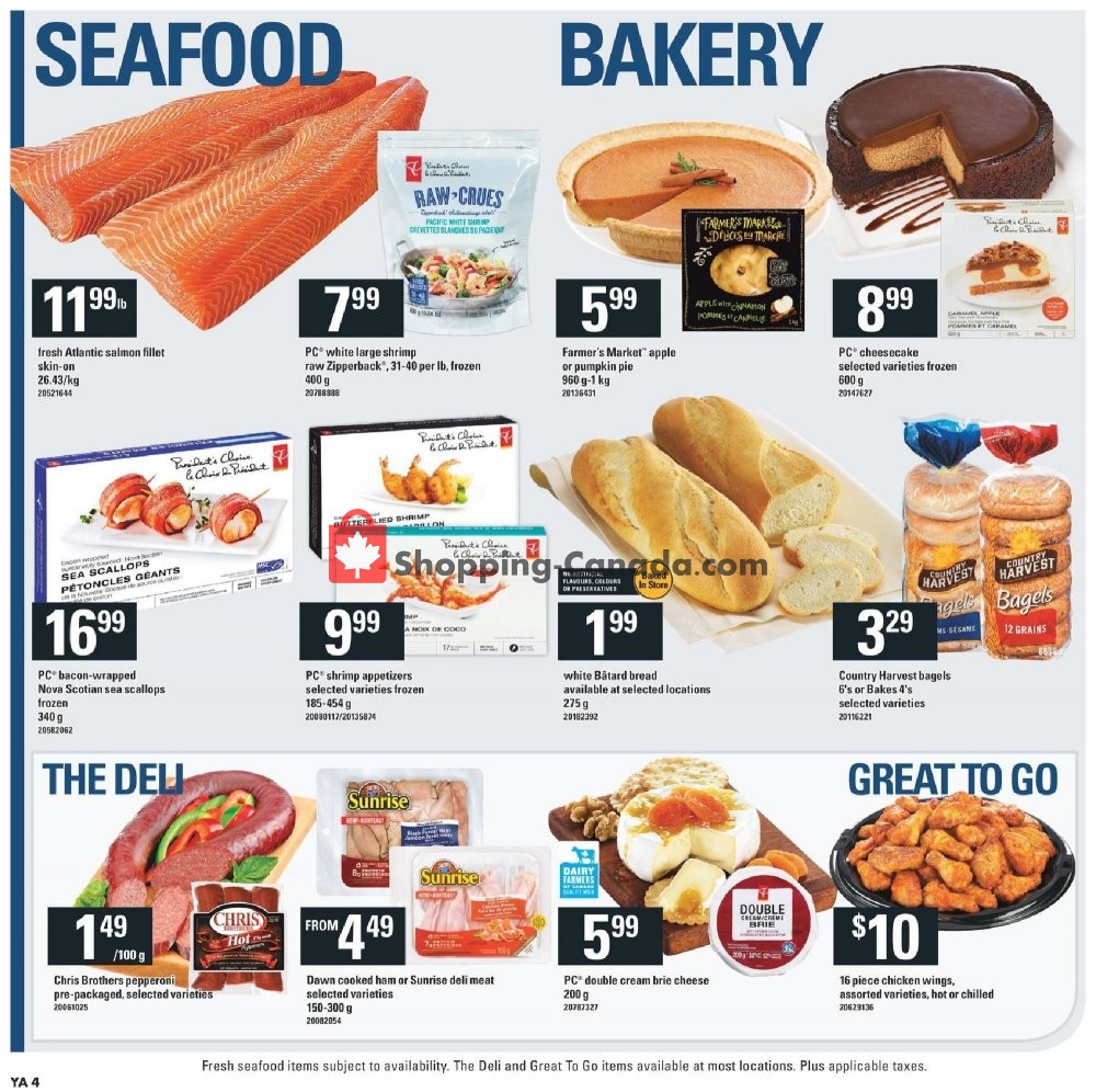 Your Independent Grocer flyer from Thursday September 27, 2018 to Wednesday October 3, 2018 - page 4