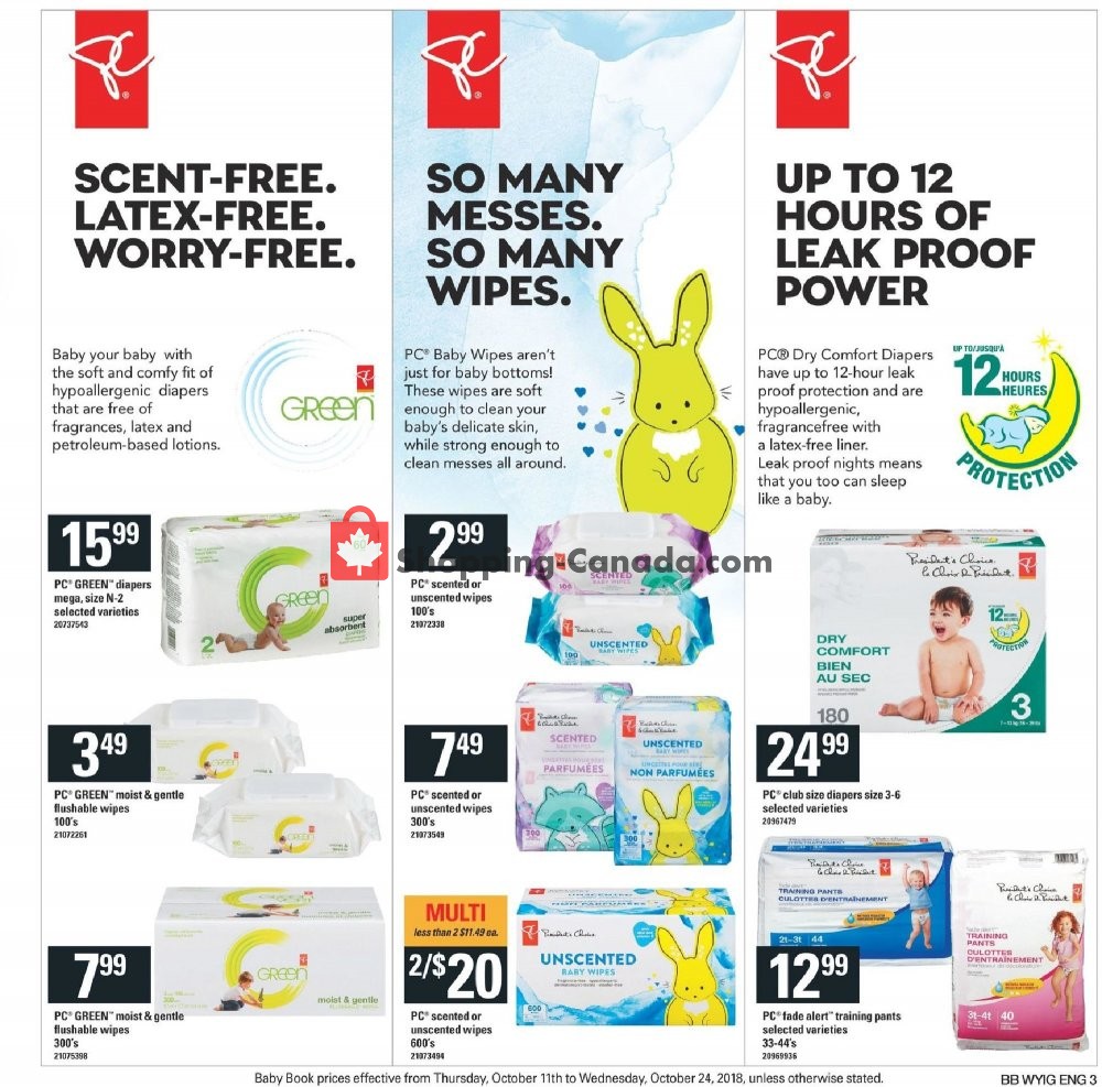 Your Independent Grocer flyer from Thursday October 11, 2018 to Wednesday October 24, 2018 - page 3