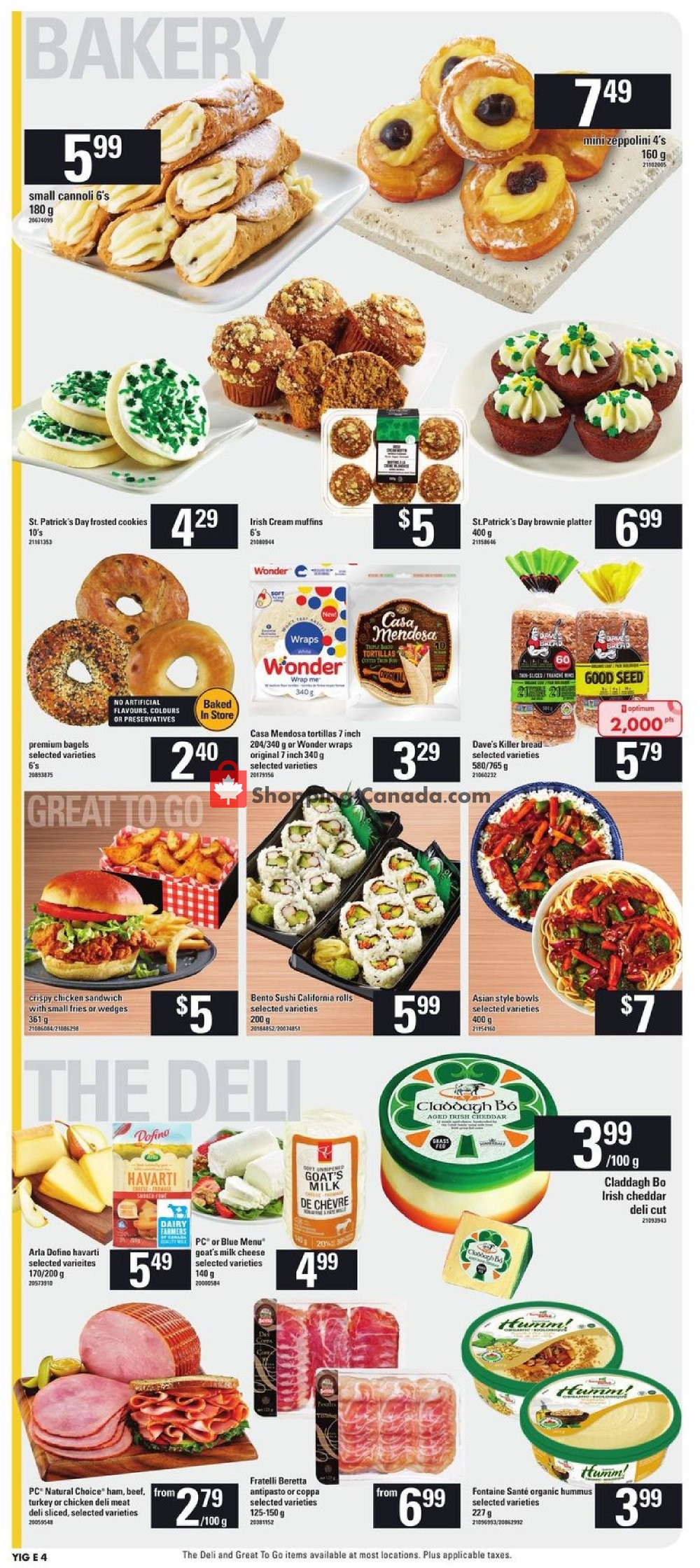 Your Independent Grocer flyer from Thursday March 14, 2019 to Wednesday March 20, 2019 - page 4
