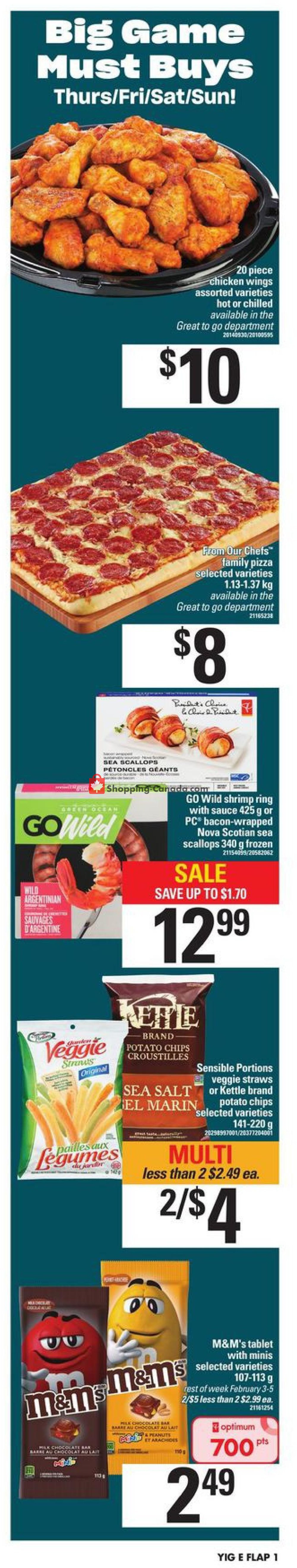 Your Independent Grocer flyer from Thursday January 30, 2020 to Wednesday February 5, 2020 - page 1