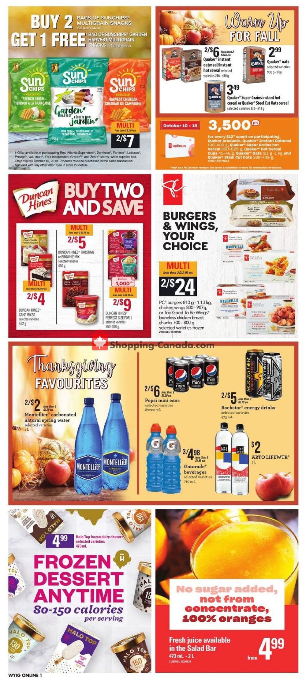 Your Independent Grocer flyer from Thursday October 10, 2019 to Wednesday October 16, 2019 - page 12