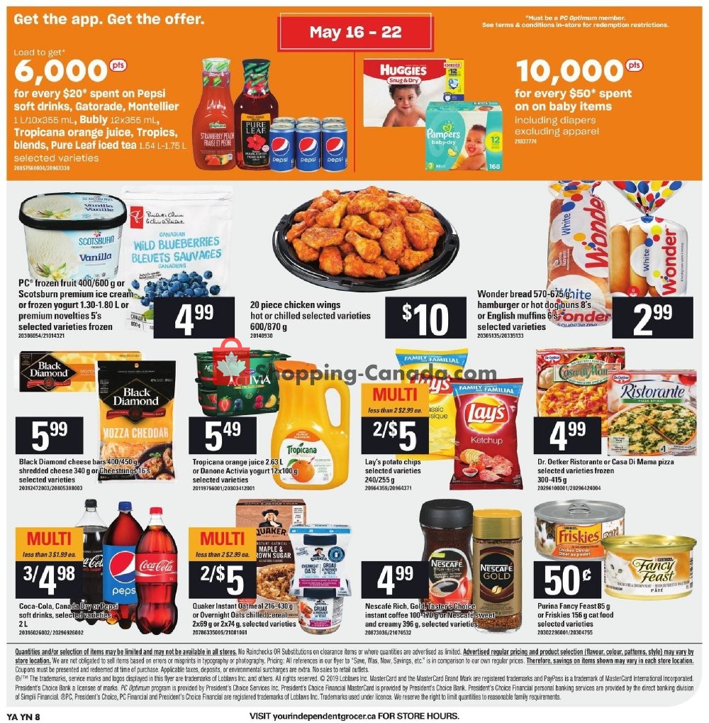 Your Independent Grocer flyer from Thursday May 16, 2019 to Wednesday May 22, 2019 - page 10