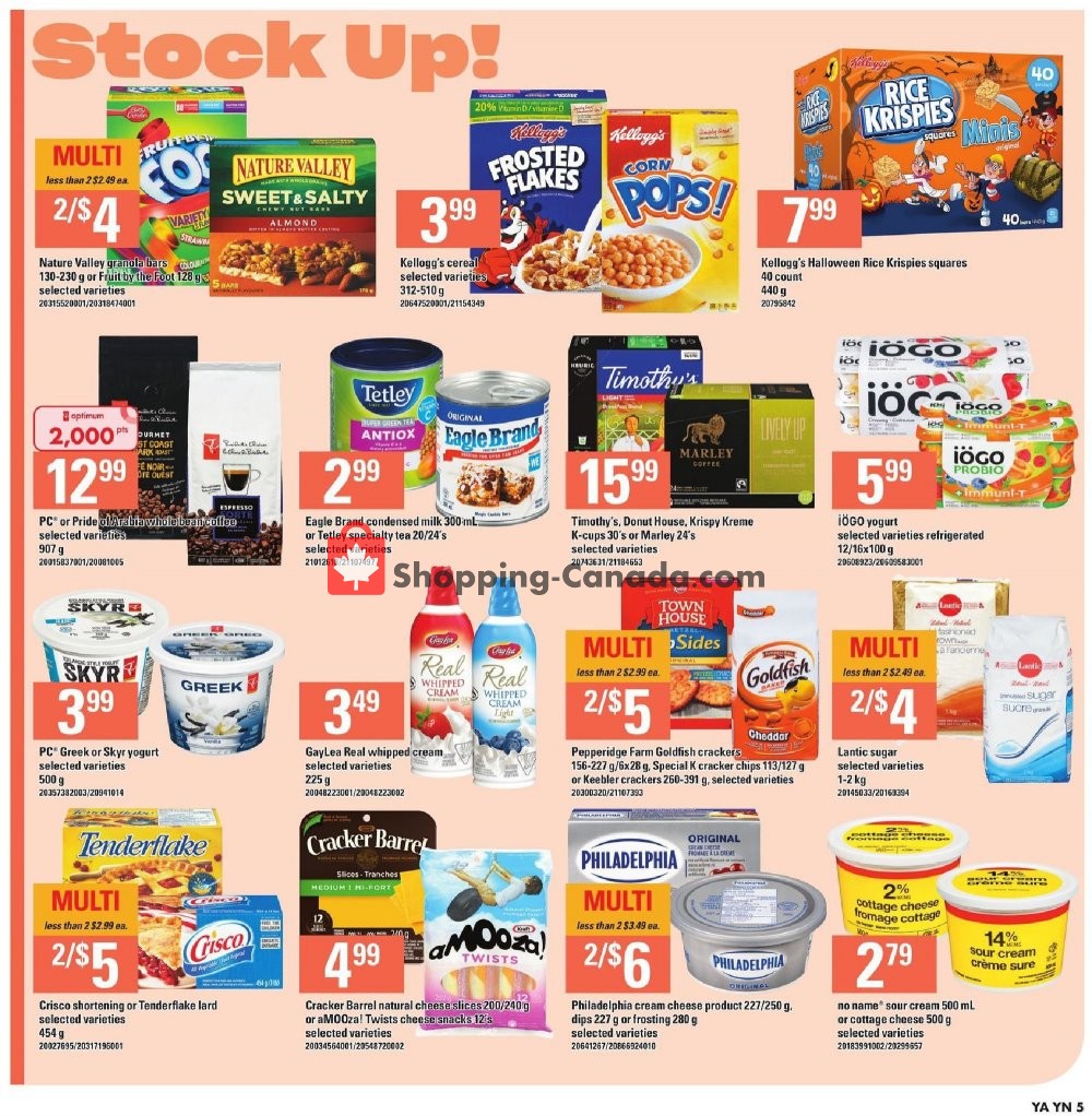 Your Independent Grocer flyer from Thursday October 10, 2019 to Wednesday October 16, 2019 - page 5