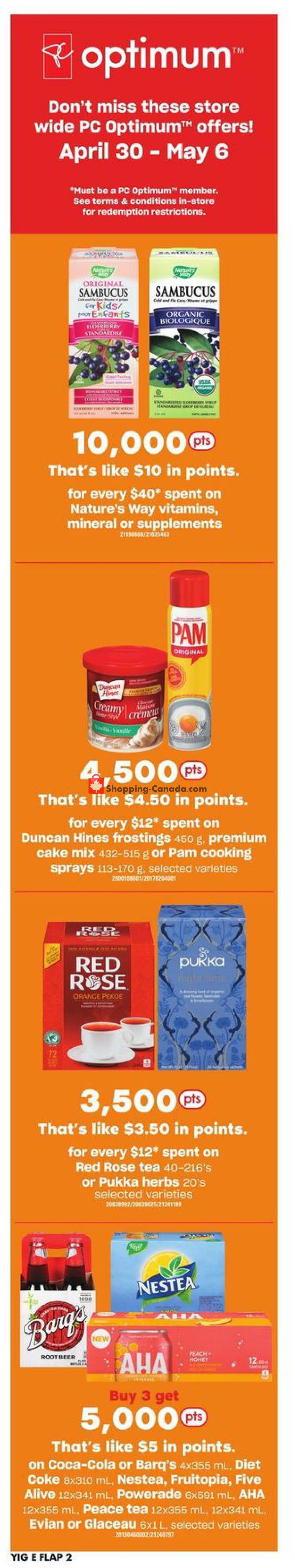 Your Independent Grocer flyer from Thursday April 30, 2020 to Wednesday May 6, 2020 - page 2