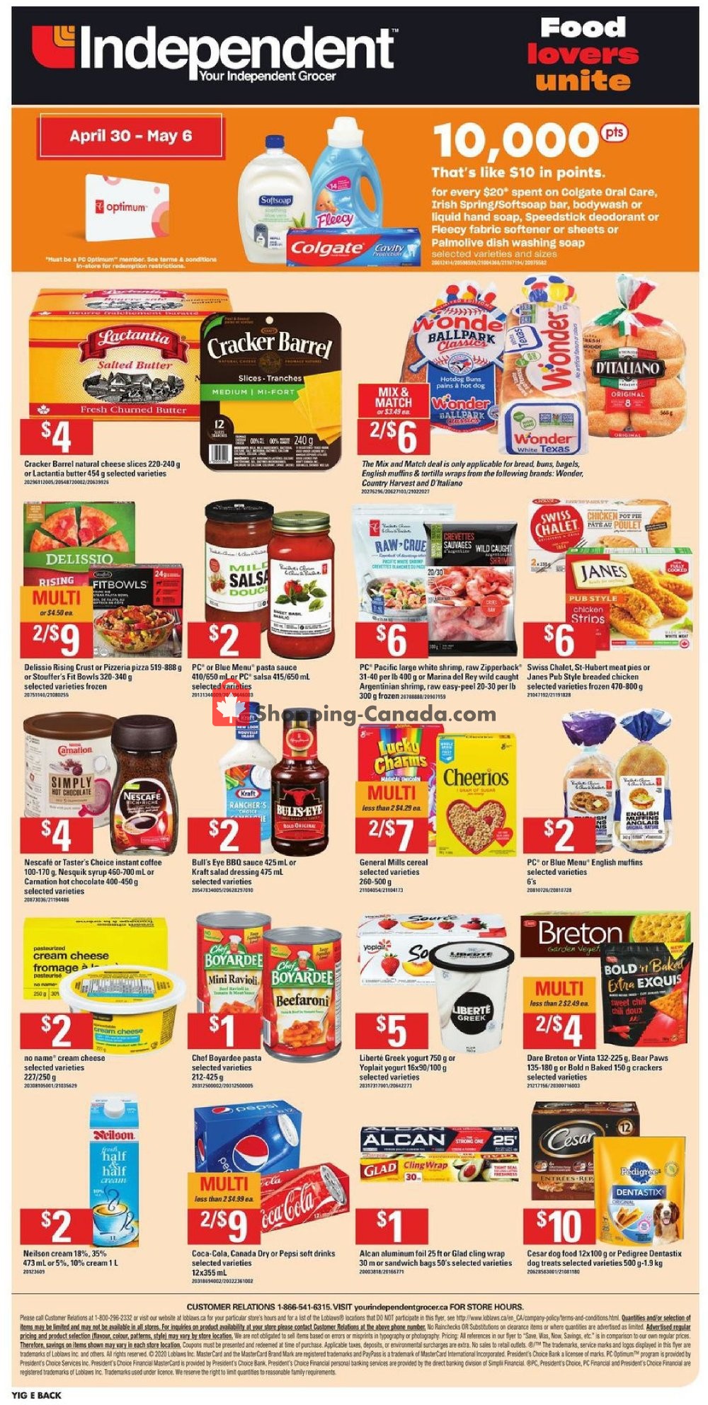 Your Independent Grocer flyer from Thursday April 30, 2020 to Wednesday May 6, 2020 - page 4