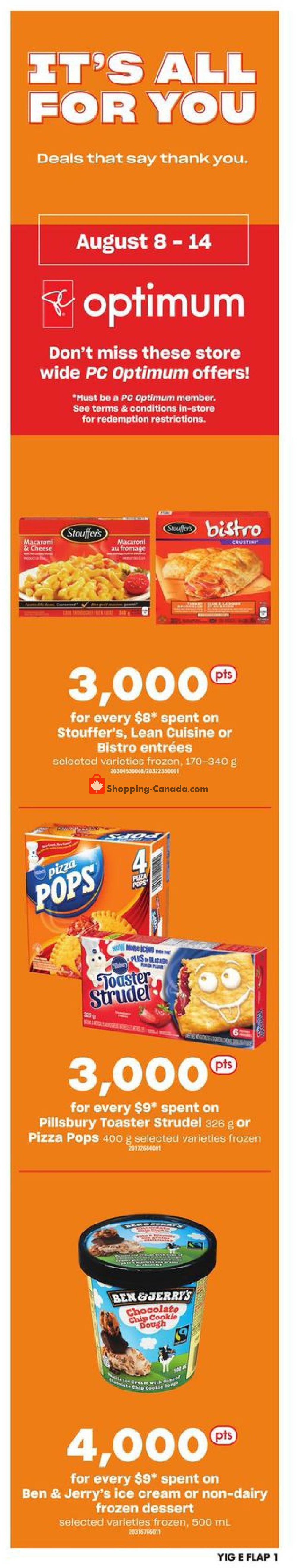 Your Independent Grocer flyer from Thursday August 8, 2019 to Wednesday August 14, 2019 - page 1
