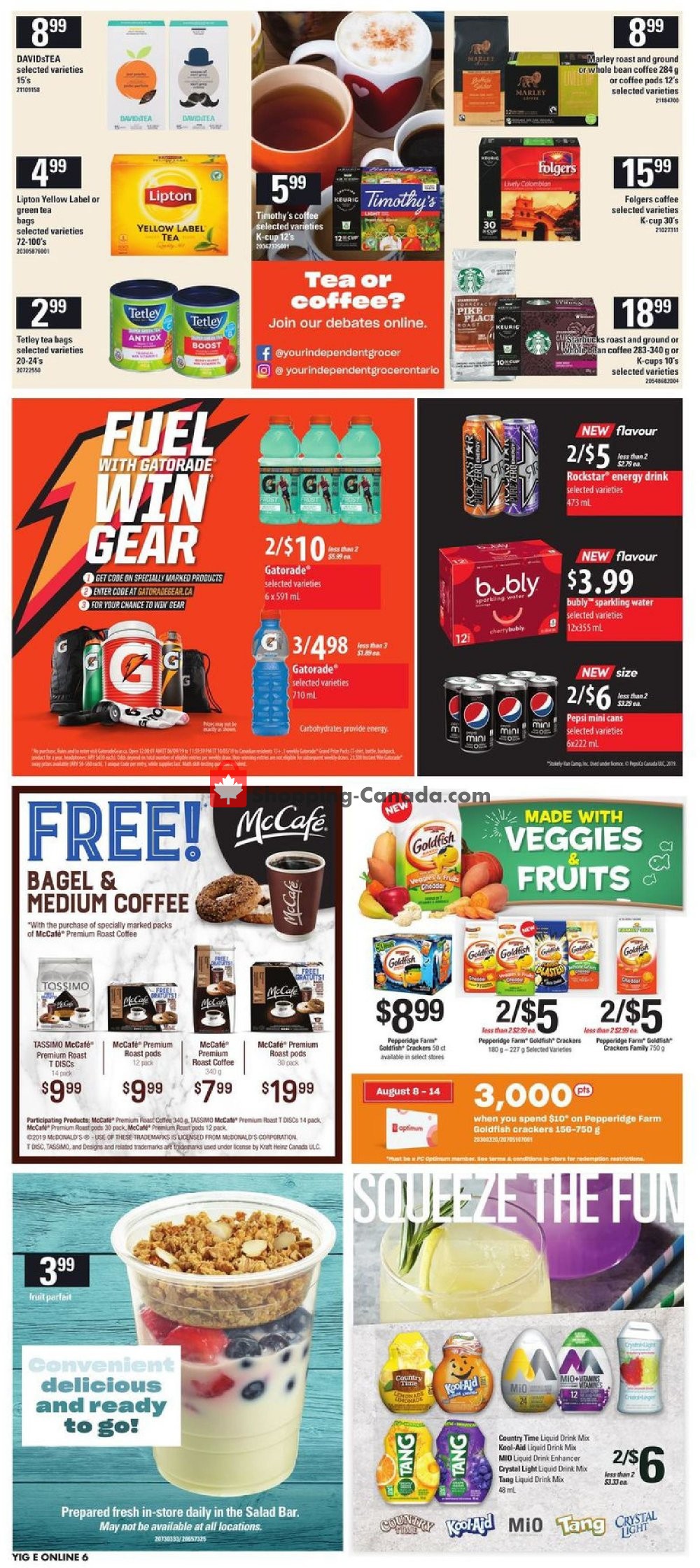 Your Independent Grocer flyer from Thursday August 8, 2019 to Wednesday August 14, 2019 - page 17