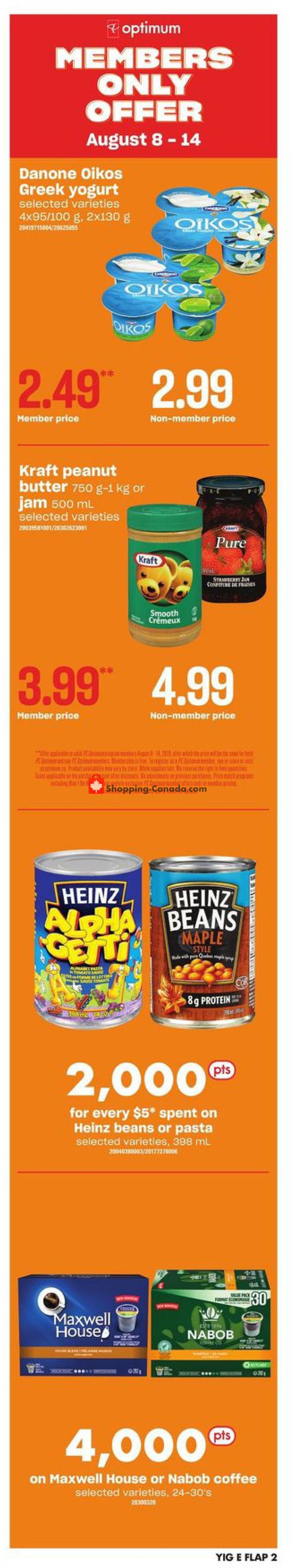 Your Independent Grocer flyer from Thursday August 8, 2019 to Wednesday August 14, 2019 - page 2