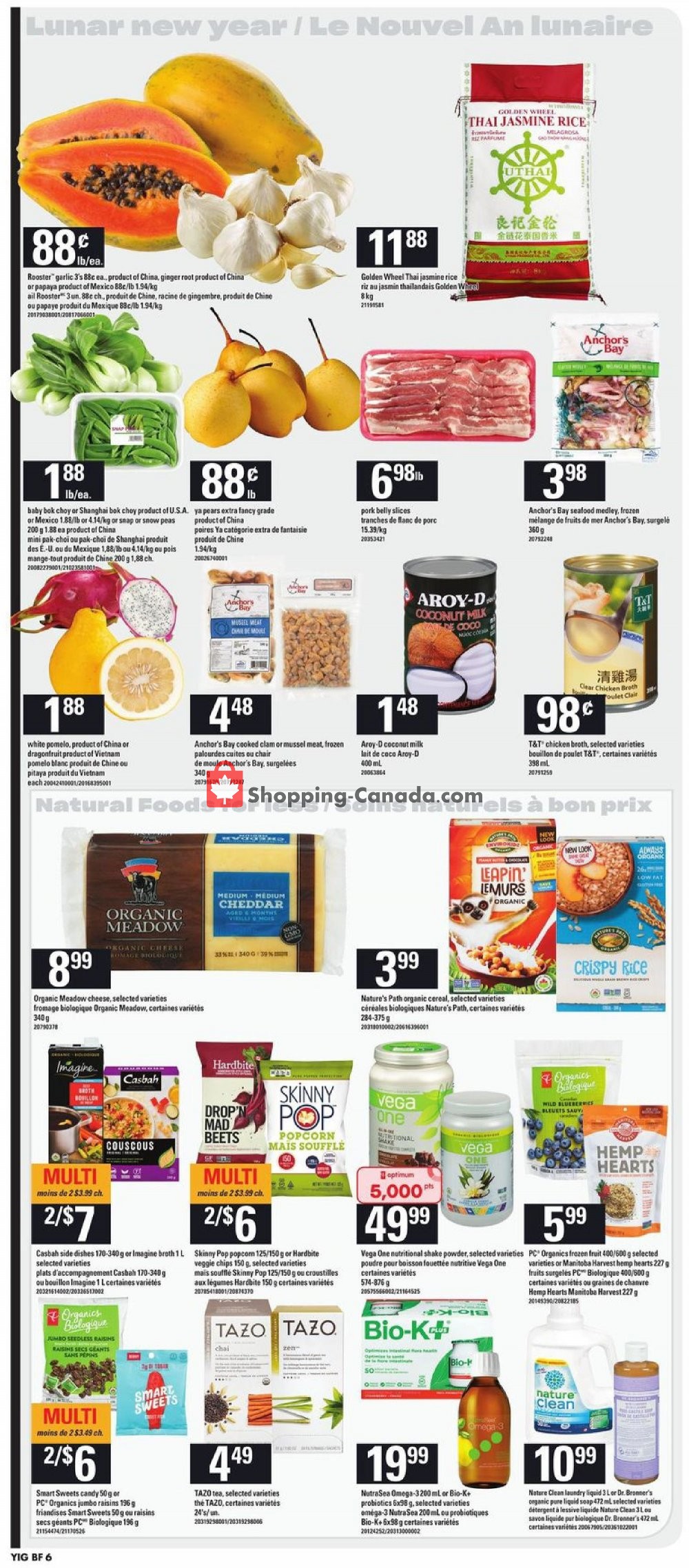 Your Independent Grocer flyer from Thursday January 16, 2020 to Wednesday January 22, 2020 - page 6