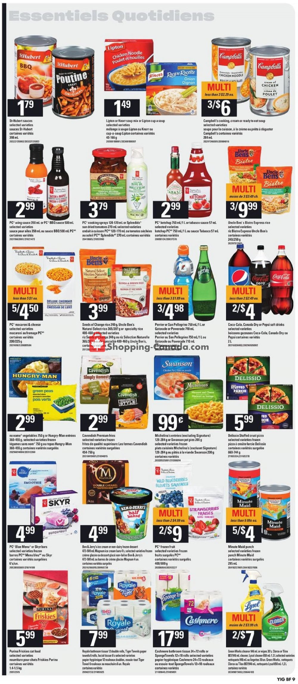 Your Independent Grocer flyer from Thursday January 16, 2020 to Wednesday January 22, 2020 - page 9