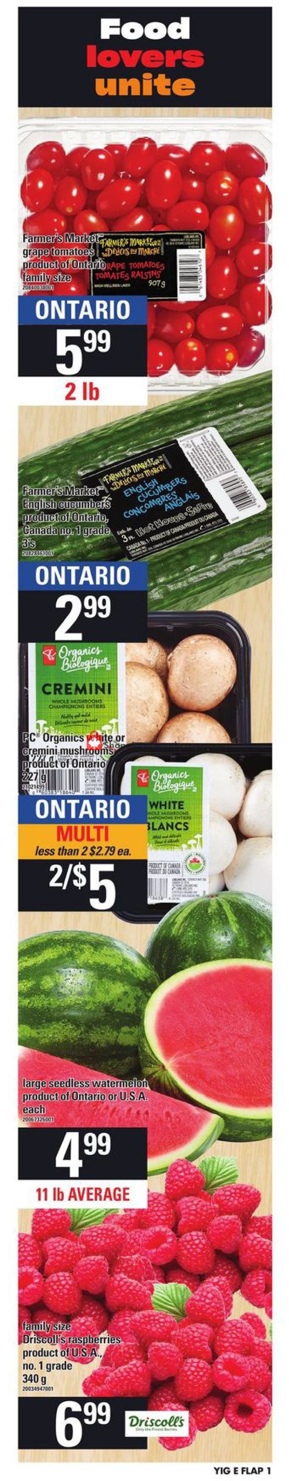 Your Independent Grocer flyer from Thursday September 12, 2019 to Wednesday September 18, 2019 - page 1
