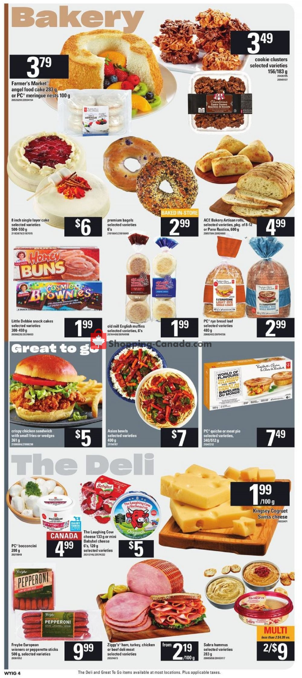 Your Independent Grocer flyer from Thursday July 25, 2019 to Wednesday July 31, 2019 - page 4