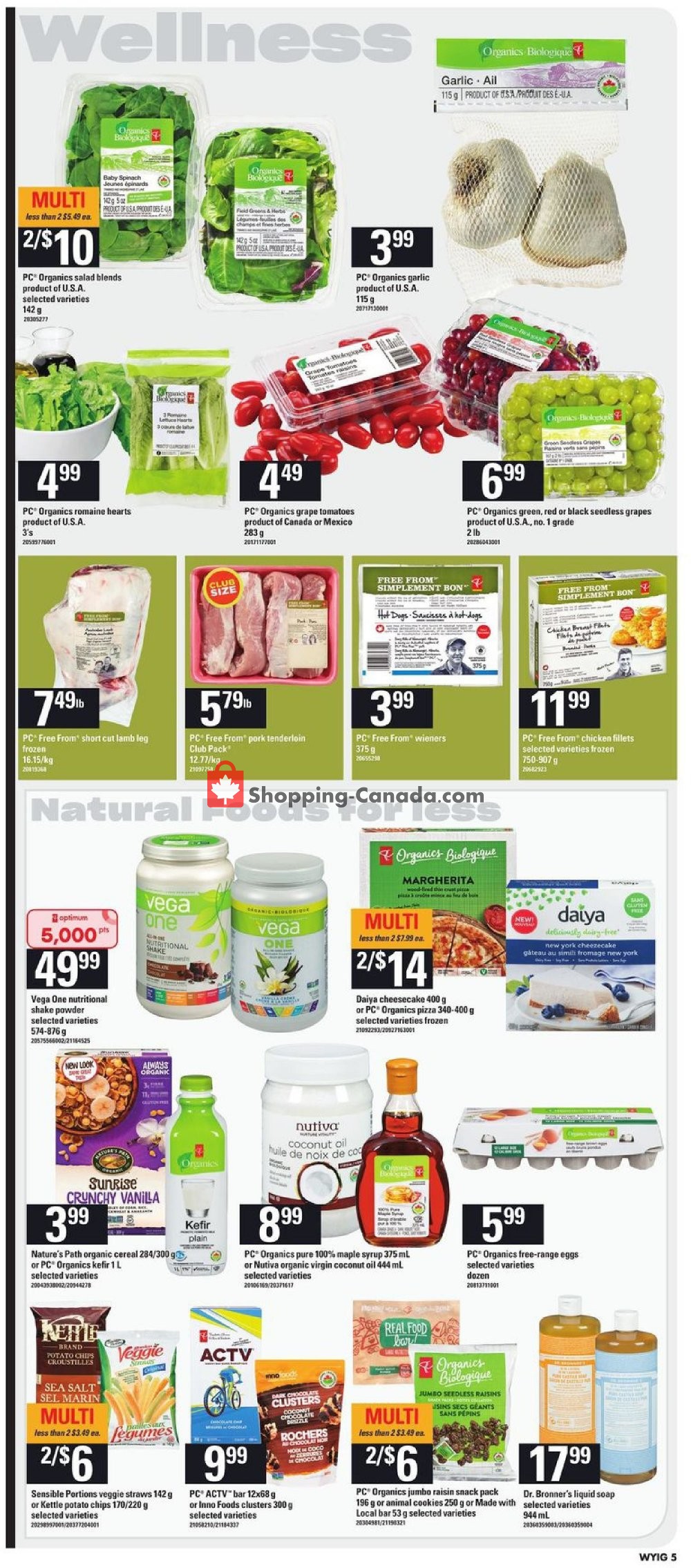 Your Independent Grocer flyer from Thursday September 12, 2019 to Wednesday September 18, 2019 - page 5