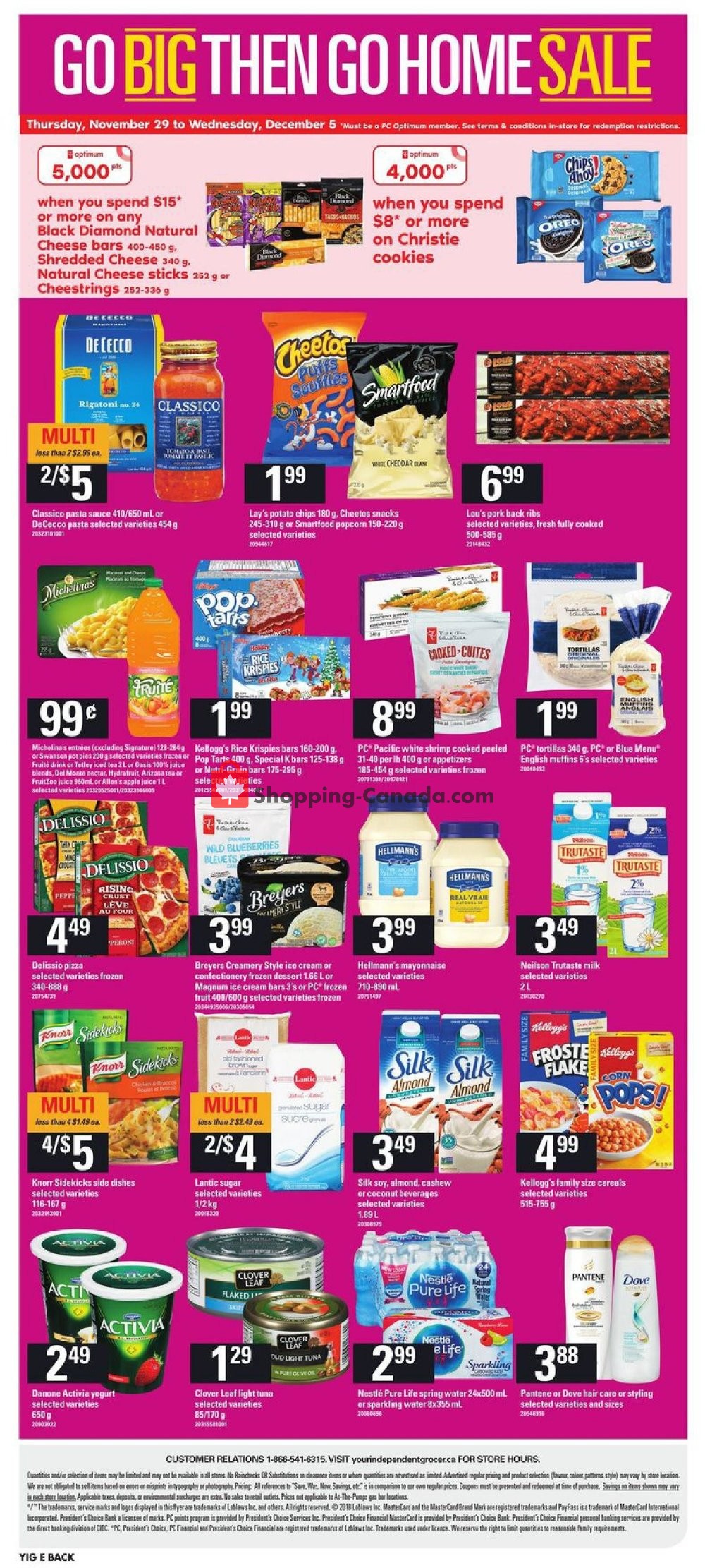 Your Independent Grocer flyer from Thursday November 29, 2018 to Wednesday December 5, 2018 - page 19