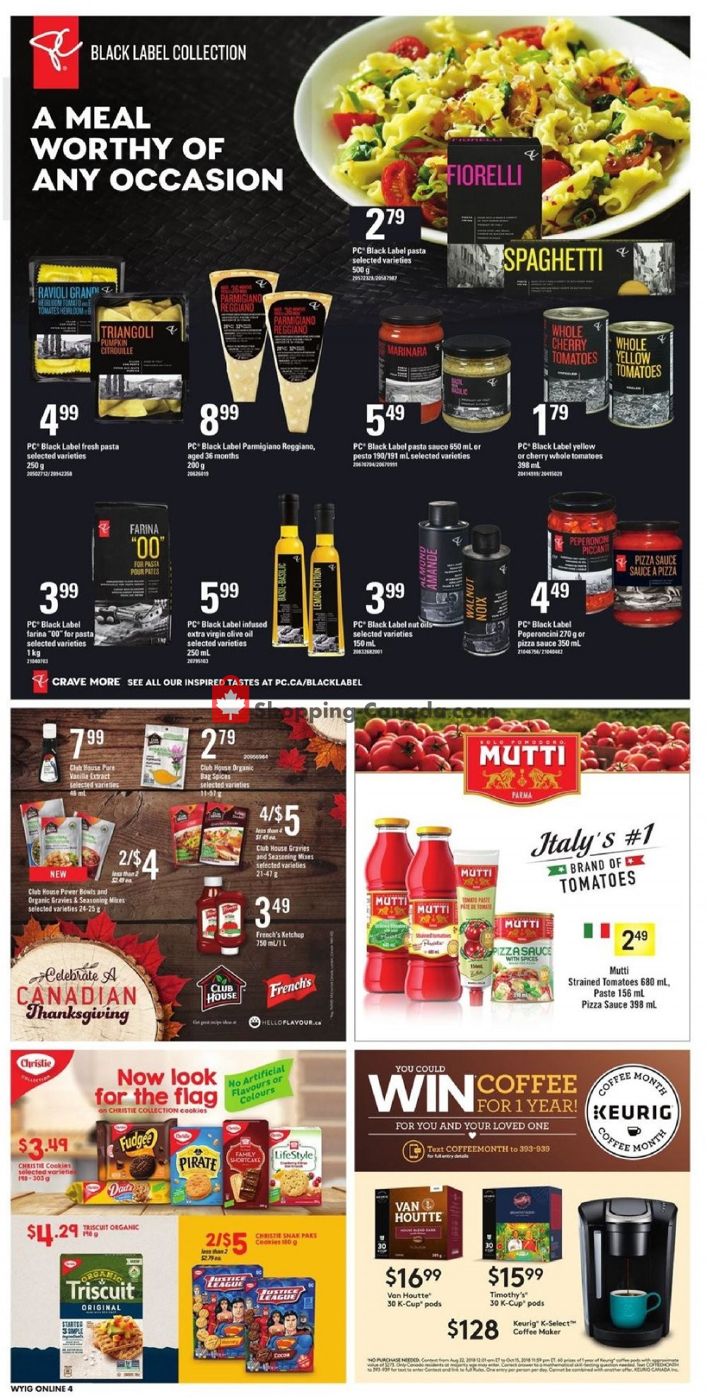 Your Independent Grocer flyer from Thursday September 20, 2018 to Wednesday September 26, 2018 - page 15