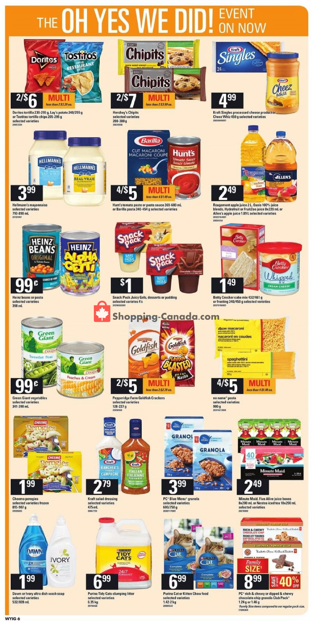 Your Independent Grocer flyer from Thursday September 20, 2018 to Wednesday September 26, 2018 - page 6
