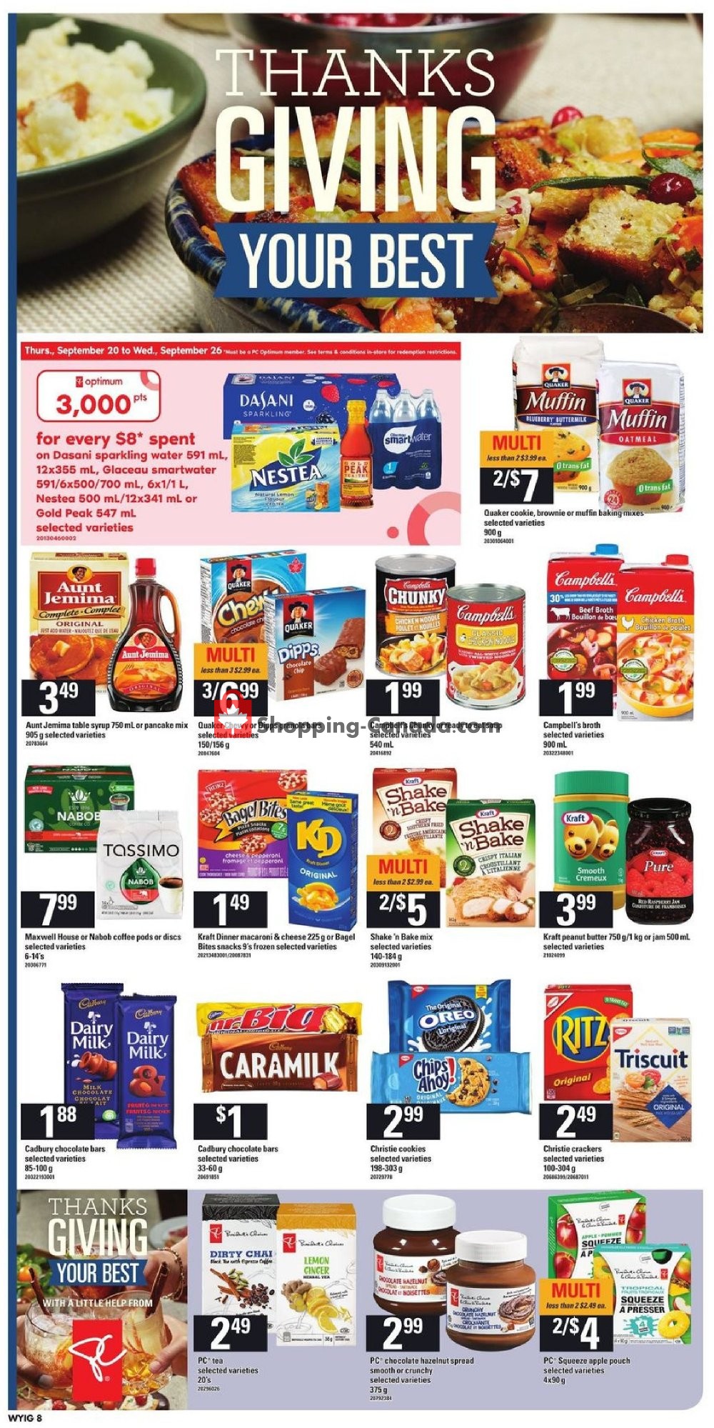 Your Independent Grocer flyer from Thursday September 20, 2018 to Wednesday September 26, 2018 - page 8