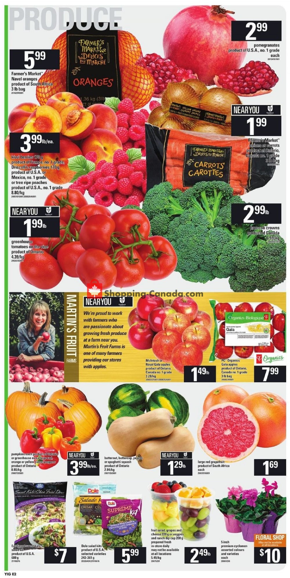 Your Independent Grocer flyer from Thursday October 18, 2018 to Wednesday October 24, 2018 - page 2