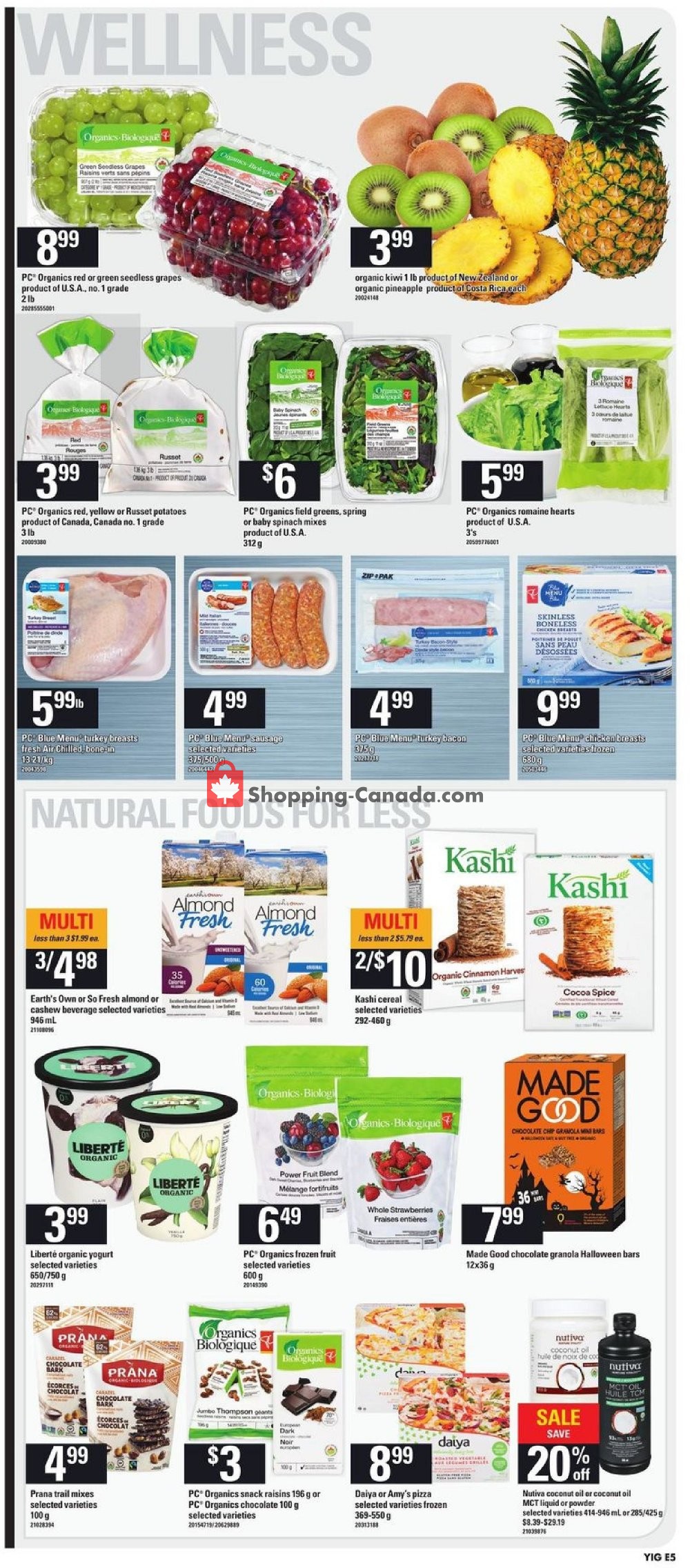Your Independent Grocer flyer from Thursday October 18, 2018 to Wednesday October 24, 2018 - page 5