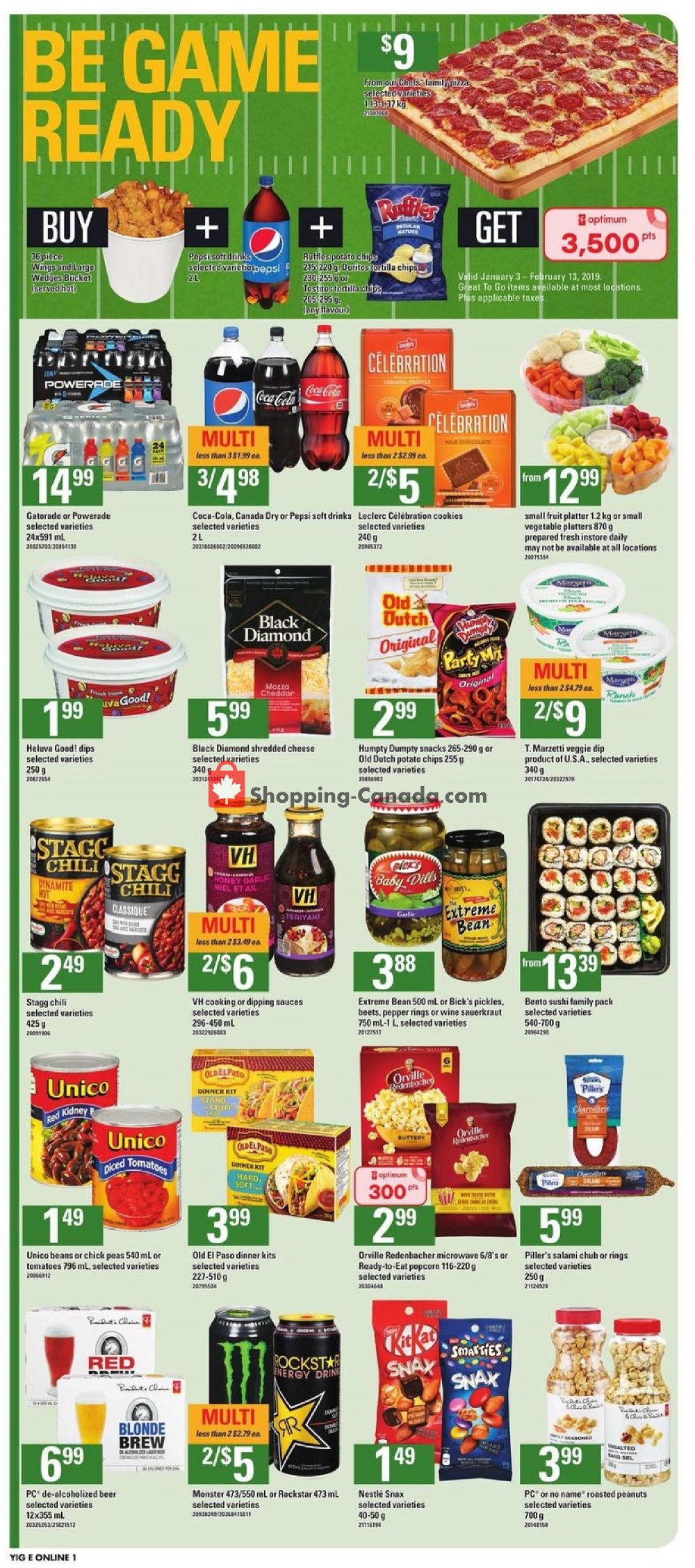 Your Independent Grocer flyer from Thursday January 24, 2019 to Wednesday January 30, 2019 - page 14