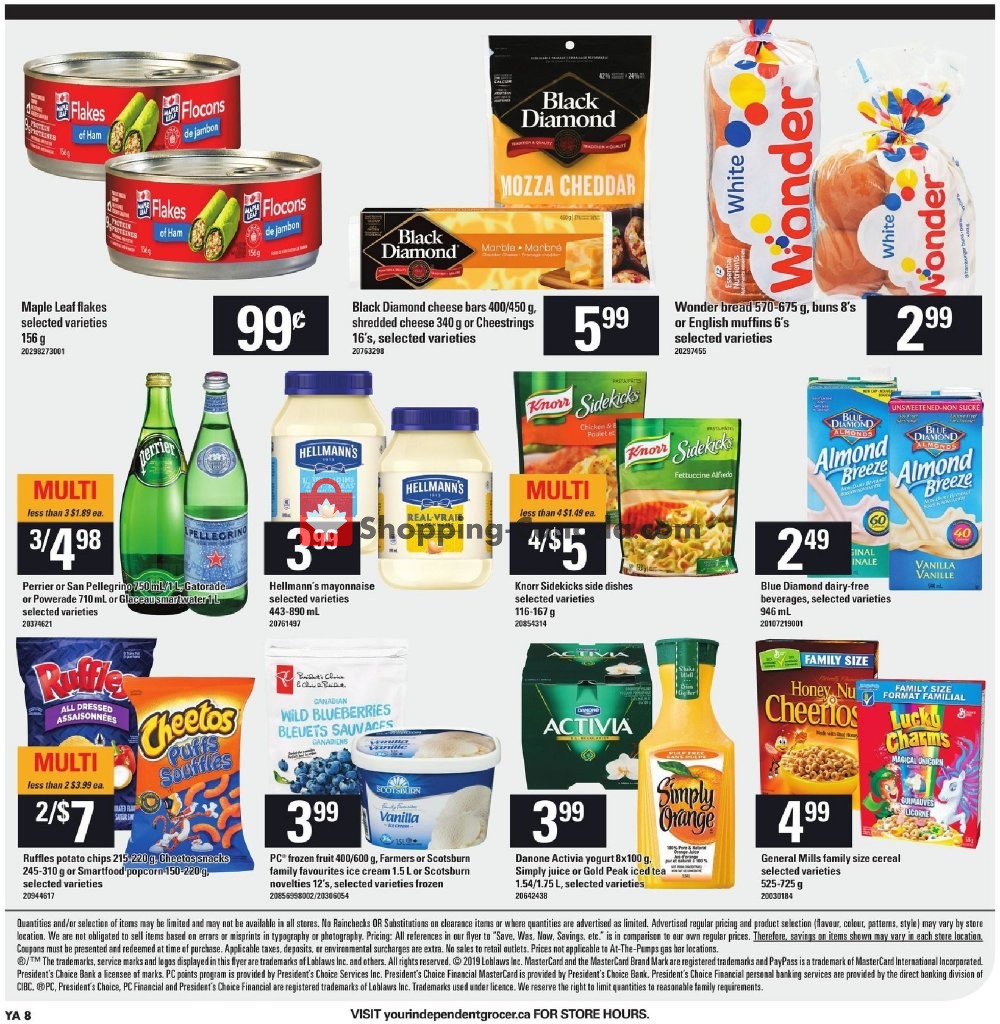 Your Independent Grocer flyer from Thursday March 7, 2019 to Wednesday March 13, 2019 - page 8