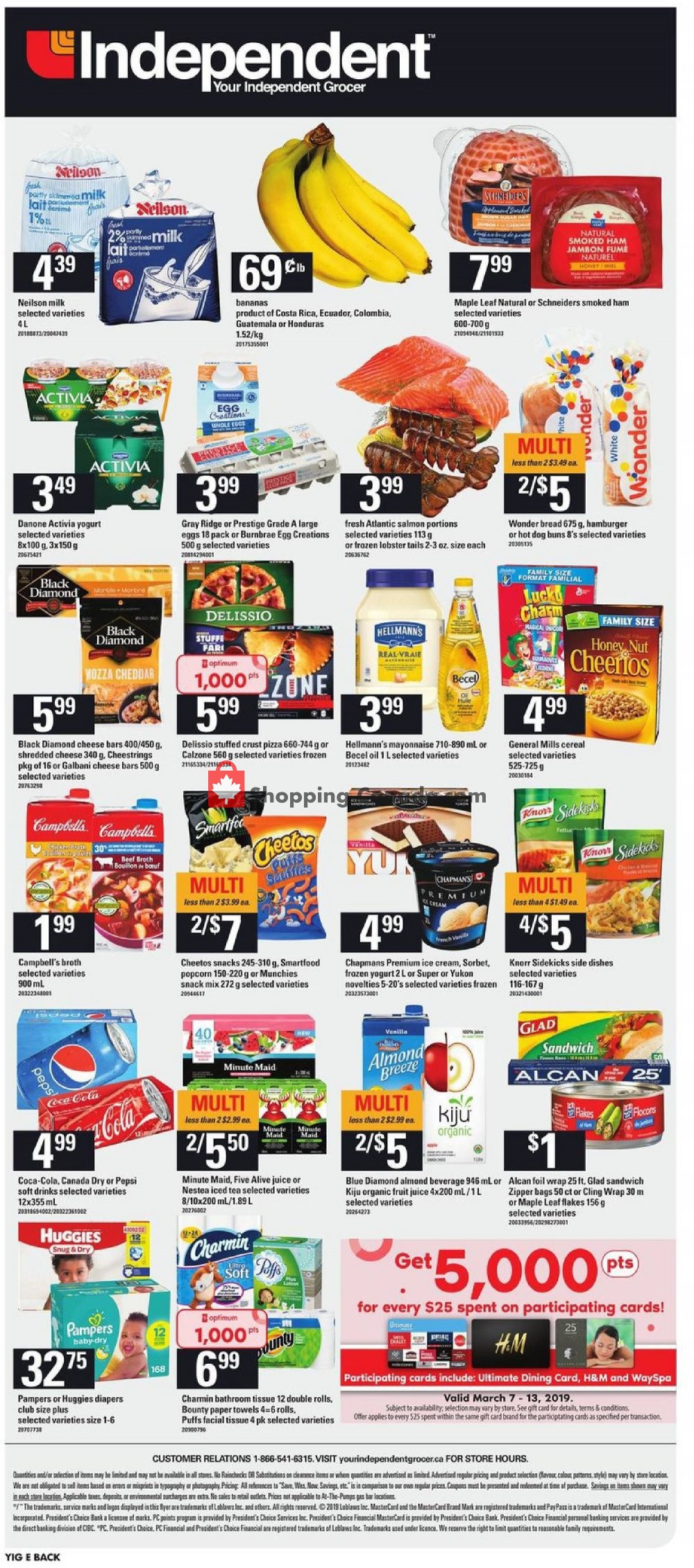 Your Independent Grocer flyer from Thursday March 7, 2019 to Wednesday March 13, 2019 - page 16