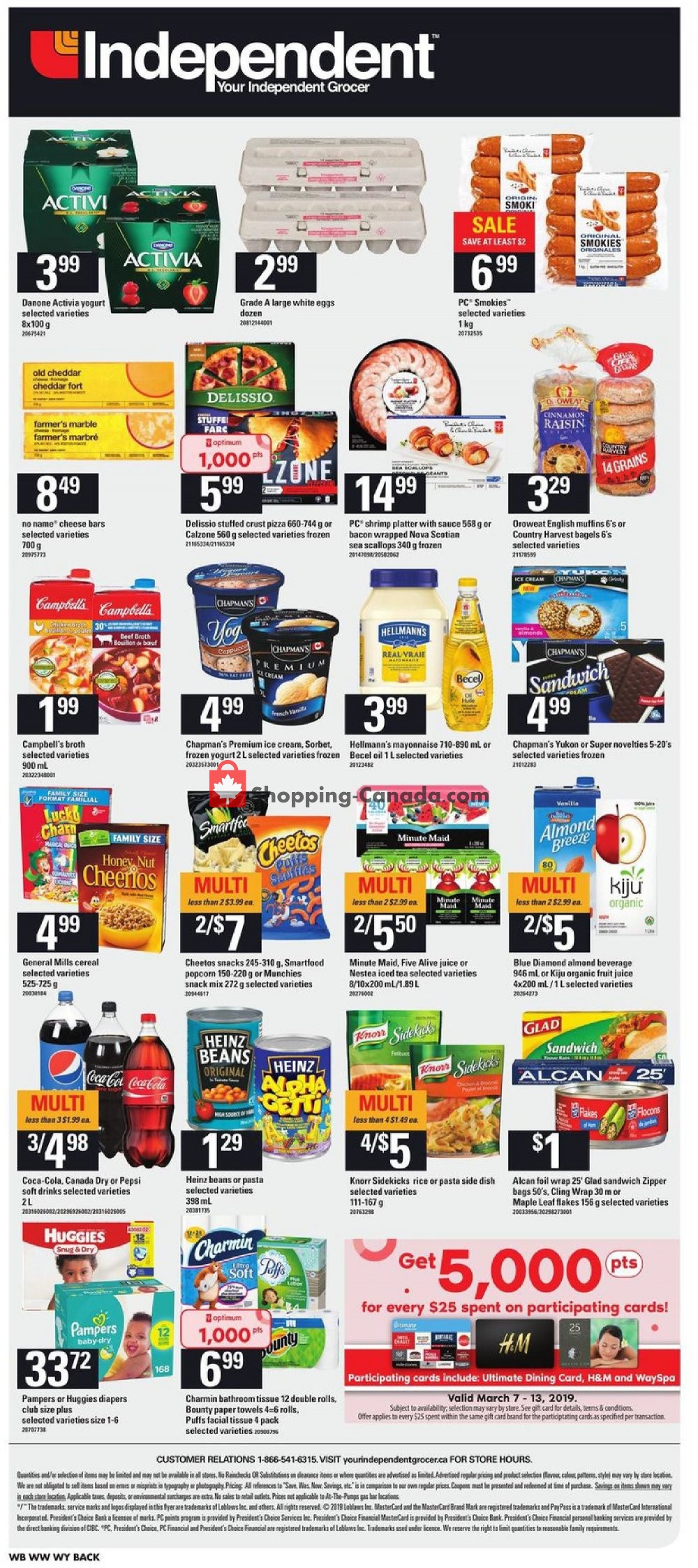 Your Independent Grocer flyer from Thursday March 7, 2019 to Wednesday March 13, 2019 - page 16