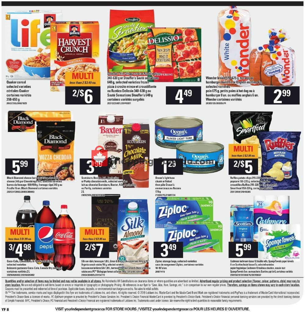 Your Independent Grocer flyer from Thursday May 9, 2019 to Wednesday May 15, 2019 - page 9