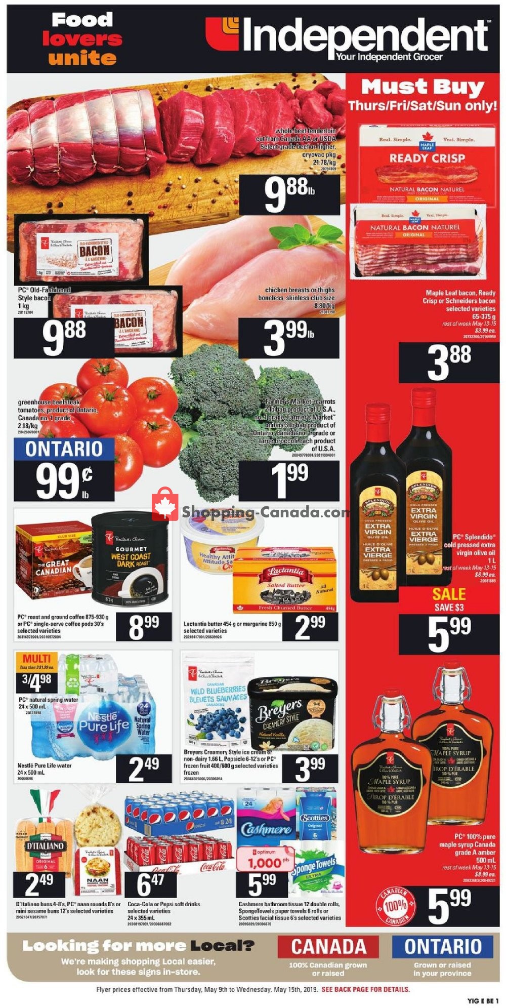 Your Independent Grocer flyer from Thursday May 9, 2019 to Wednesday May 15, 2019 - page 3