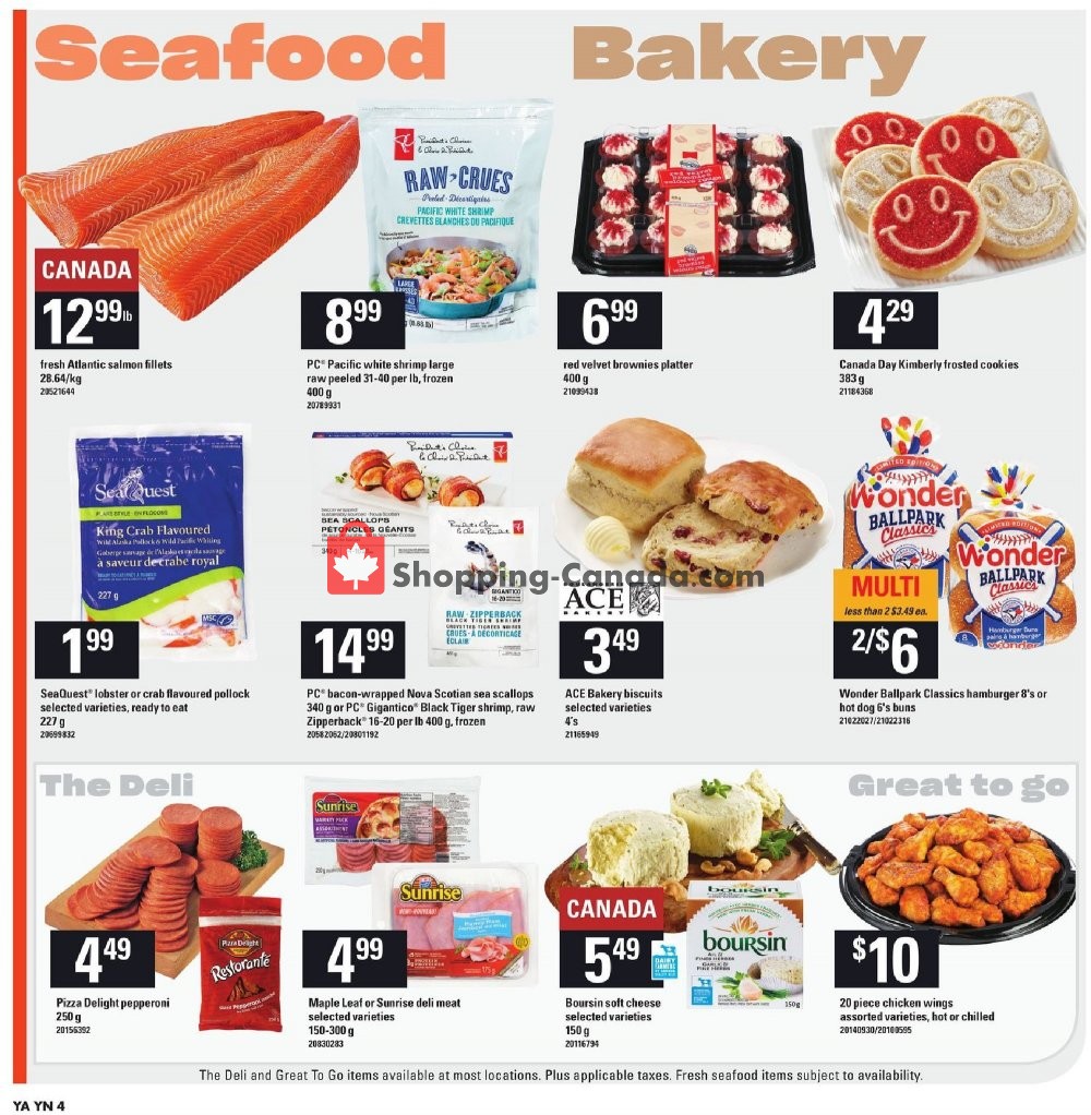 Your Independent Grocer flyer from Thursday June 27, 2019 to Wednesday July 3, 2019 - page 4