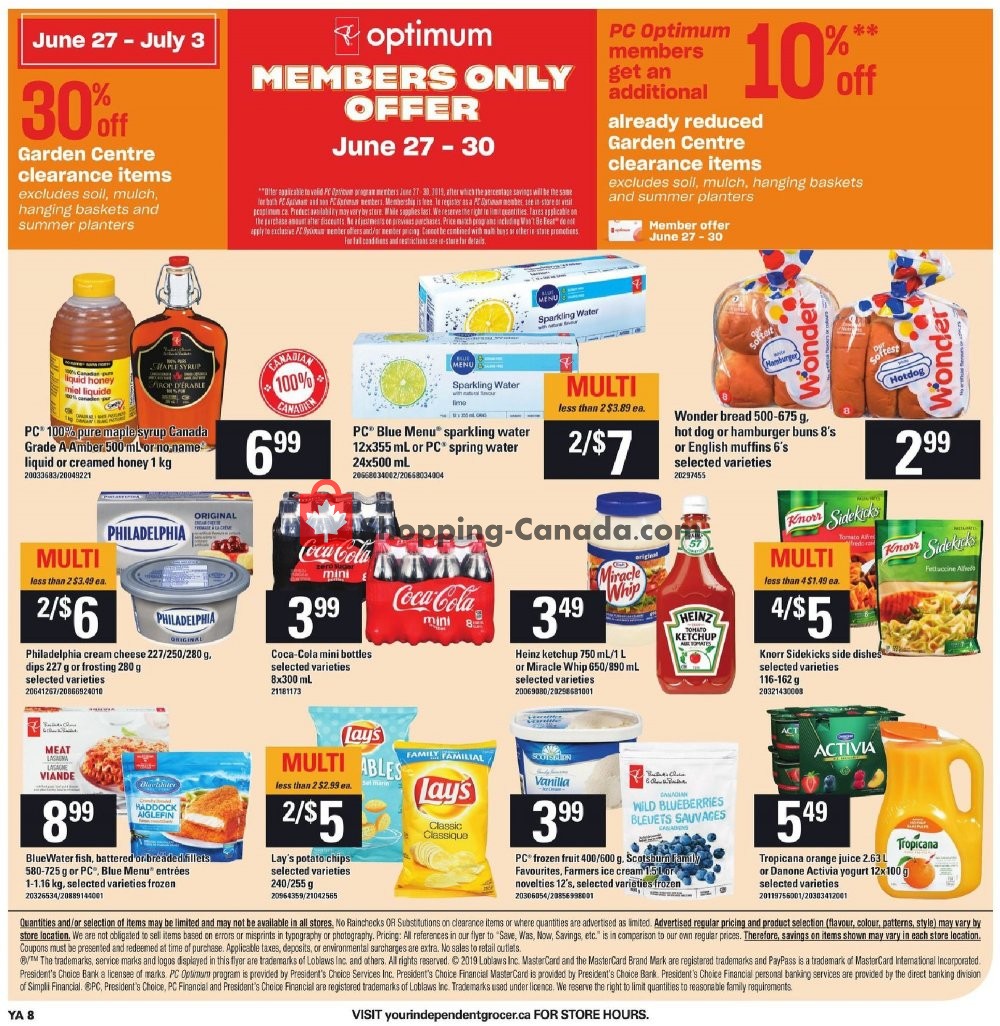 Your Independent Grocer flyer from Thursday June 27, 2019 to Wednesday July 3, 2019 - page 9