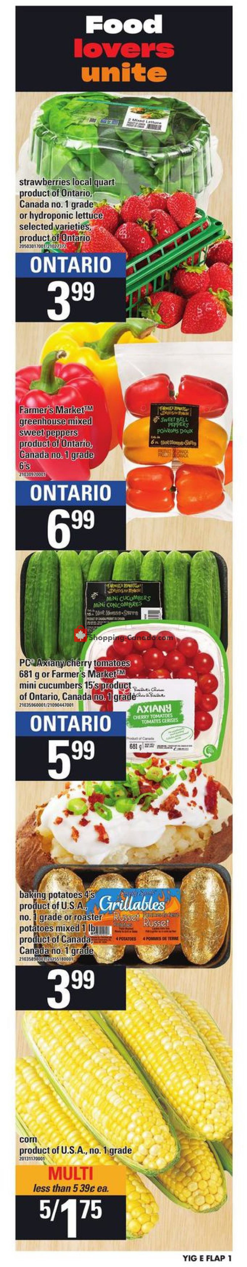 Your Independent Grocer flyer from Thursday June 27, 2019 to Wednesday July 3, 2019 - page 1