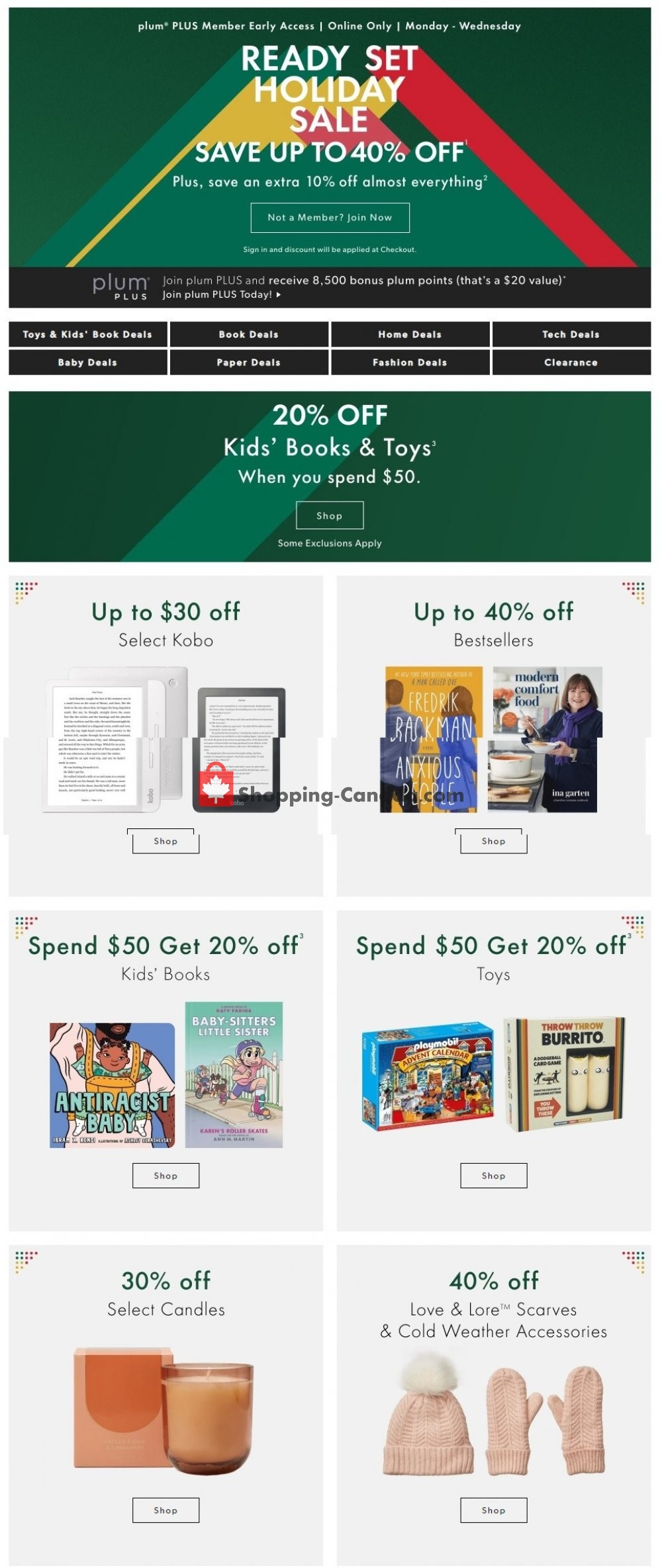 Indigo - Chapters flyer from Monday October 12, 2020 to Sunday October 18, 2020 - page 1