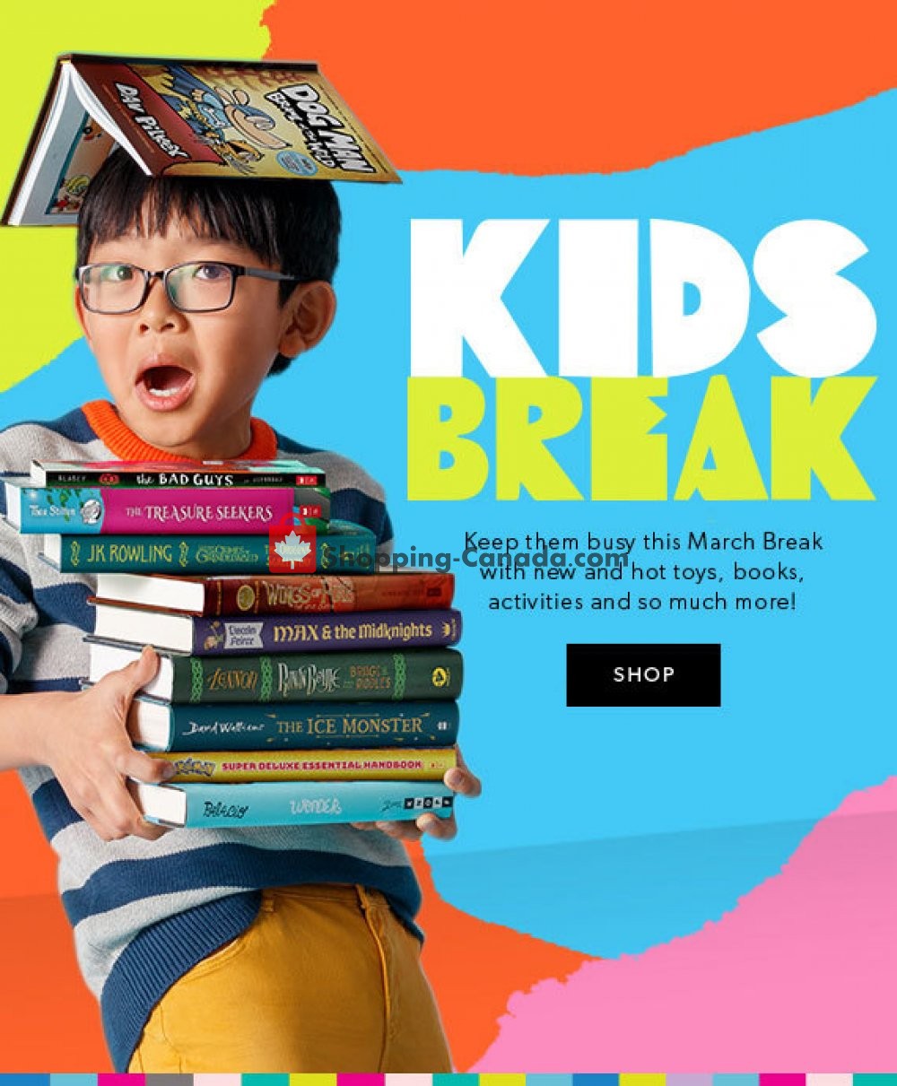 Indigo - Chapters flyer from Thursday March 7, 2019 to Wednesday March 13, 2019 - page 1